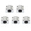 5X SCS10UU 10mm Linear Motion  Bearing Slide Bushing Block Silver 1