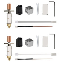 2X Verbessertes K1 Hotend Kit für K1/K1 Max 3D-Drucker Heizblock-Zubehör