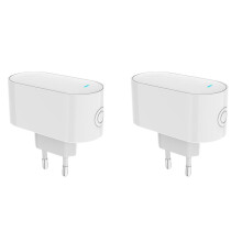 2X Tuya ZigBee Gateway Hub Multi-Mode ZigBee Gateway Bridge Mesh Hub for Home Automation EU Plug