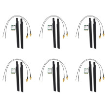 6X Dual Band Drahtlos für 9560 AC 9560NGW 1,73 Gbit / S Wifi 802.11Ac 5.0 Wlan Karte mit MHF4 UF.L Antennen Windows 10