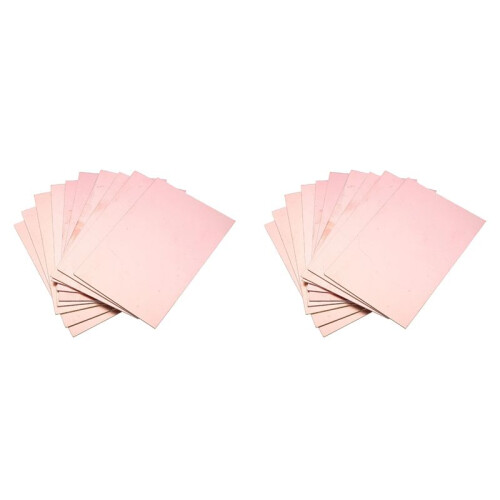 20Pcs 10X15cm Double-Sided Copper PCB Board FR4 Fiberglass Board