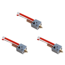3X SV06 Hotend Kit Metal High Flow Hotend Kit 0.4mm Brass Nozzle for SV06 SV07 SV07