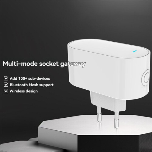 2X Tuya ZigBee Gateway Hub Multi-Mode ZigBee Gateway Bridge  Mesh Hub for  Home Automation EU Plug 2