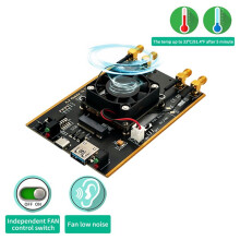 5X M.2 NGFF 4G/5G Module to USB 3.0 Adapter M2 Wifi Card Converter Riser Board with Antenna Cooler Fan SIM Card Slot