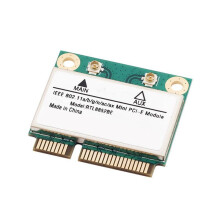 2X RTL8852BE Tarjeta de Red WiFi 6 1800Mbps BT 5.2 Inalámbrica de Doble Banda MiniPCIe 802.11ac/Ax 2.4G/5Ghz MU-MIMO para Win 10 Pcie