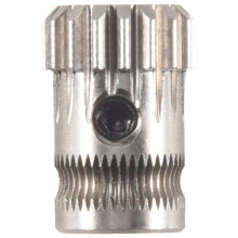 16 Stücke Extruder Getriebe MK8 Edelstahl Doppel Extrusions Räder Bowden Gear 3D Drucker Teil für CR10 3
