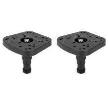 2X 0368 Universal Fishfinder Mount , Boat Fish Finder Electronics Mount