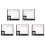 5X HT-RA62 LoRa Series Module SX1262 Secondary Development Supports LoRaWAN Protocol 433-510mhz 2