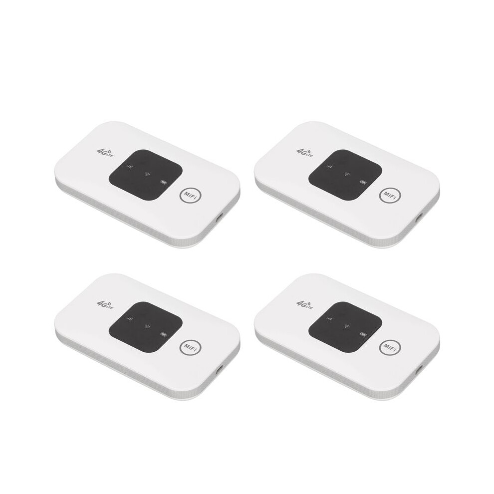 4X 4G Lte Portable Internet Hotspot, Wireless WiFi Router, Supports 8 to 10 Users, 4G Wireless Router for Home, Office-image-OPC-PRDVDJV-NEW