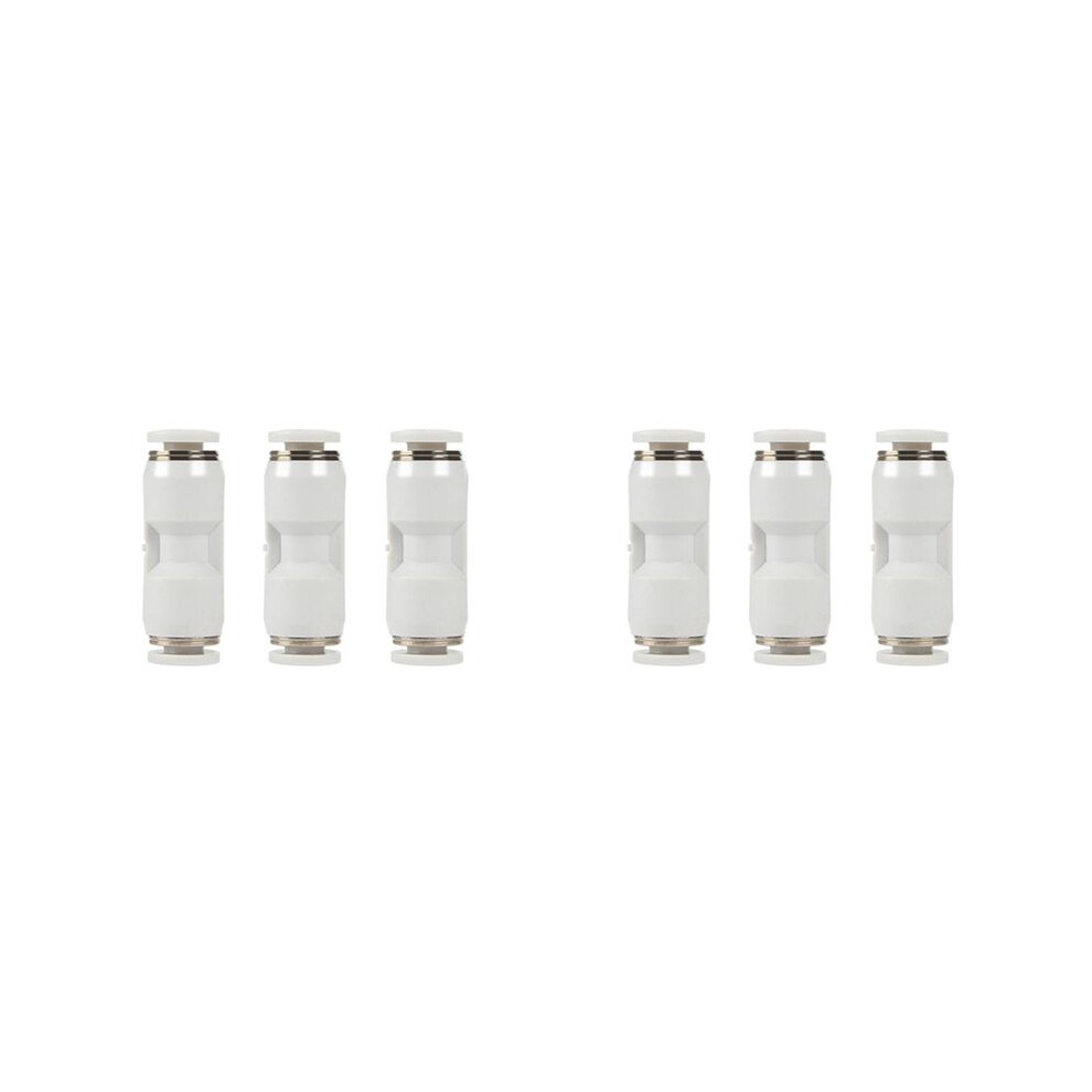 6Pcs Ptfe Pneumatic Fitting Tube Connector 1.75Mm Filament Extruder Quick Connector For X1 X1c X1e P1p P1s 4714127593661
