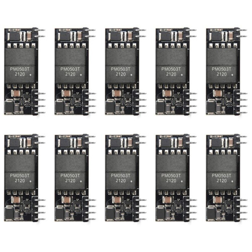10X DP1435 POE Module 5V 2.4A IEEE802.3Af Without Capacitance Supports 100M 1000M POE Module