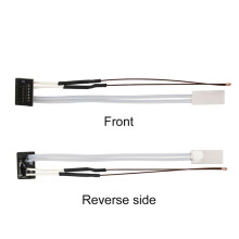3X Thermistor-Keramikkartuschenheizung für P1P P1S 24V 48W Heizrohr für 3D-Druck Thermistor Hotend