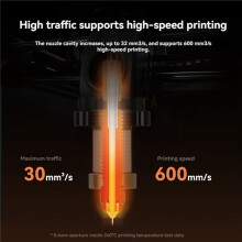 2X for -3 V3 Hotend Kit,Ceramic Heating Block Kit Fast Heating Thermal Conductivity Ceramics with Integrated Nozzle