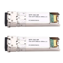2X 10G SFP+ Fiber Optical Transceiver Module 850nm 300M Multi-Mode Duplex LC 10 Gigabit SFP DDM for