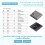 5X HT-RA62 LoRa Series Module SX1262 Secondary Development Supports LoRaWAN Protocol 433-510mhz 6