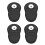 BIQU 12PCS AMS Upgrades Panda AMS Guard Inlet Ceramic Ring Protector for  AMS 5