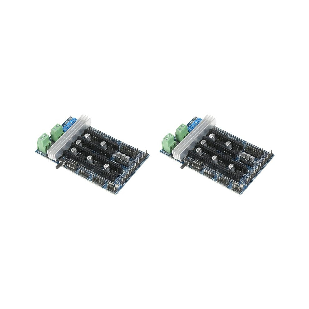 Photos - Other Components 2X Ramps 1.6 Control Board, 3D Printer Controller, 4-Layer Control Panel Board with Heatsink Expansion Mainboard