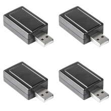 4X USB-Signalverstärker Boost Booster Stabilisator Adapter Anschlussbuchse für Verlängerungskabel GENESYS GL850G Chipsatz