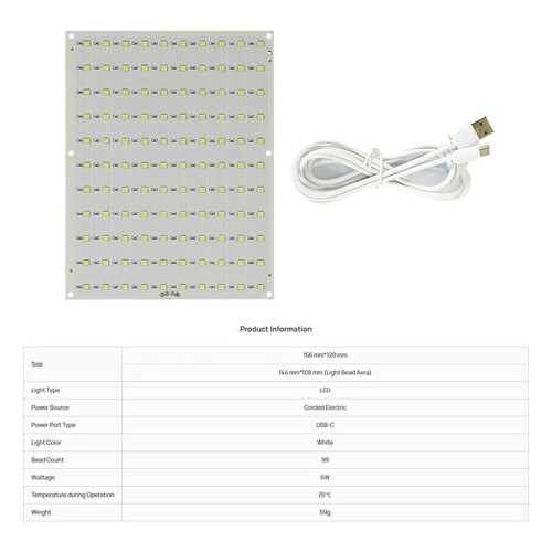 2X för BambuLabs Lithophane LED Panel CMYK LED Backlight Board PLA Basic CMYK Lithophane Bundle 2