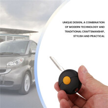 1 Key Cover Shell Key Remote Control For Fortwo 450 Cabrio City Coupe