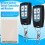 12V 4 Channel 200M Wireless RF Remote Control  2 Transmitter + Receiver 2