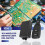 12V 10A 1Ch Wireless Remote Control  System Receiver Transmitter 2 Buttons Waterproof Remote 433Mhz 6