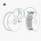 4X for  3D Printer High Temperature Material Rack Reusable Spool for ABS ASA PA6-GF ABS-GF Filament 6