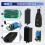 12V 10A 1Ch Wireless Remote Control  System Receiver Transmitter 2 Buttons Waterproof Remote 433Mhz 3