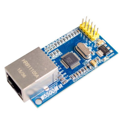 3X W5500 Ethernet Network Module Hardware Tcp/Ip 51/Stm32 Microcontroller Program over W5100 1