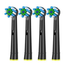 Electric Toothbrush Replacement Heads Cross Action 4 Pack for OralB Fits 9450 9475 9500 and More