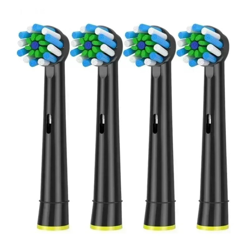 Electric Toothbrush Replacement Heads Cross Action 4 Pack for OralB Fits 9450 9475 9500 and More