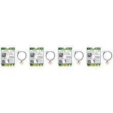 4X 8260 8260NGW WiFi Card+2XAntenna 2.4G/5Ghz 867M 4.2 NGFF M.2 WiFi Wireless Card Module for AC 8260