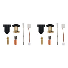 2X KIT Hotend Actualizado para K1 HOTEND para K1/K1 MAX Kit de Bloque Calefactor CeráMico Extrusor para Accesorios de Impresora 3D K1