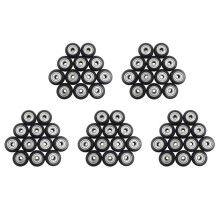 60 Pcs 625Zz Plastic Pulley Wheels with Bearings Gear for 3D Printer Compatible with CR-10 / CR-10S / CNC Router Hybrid