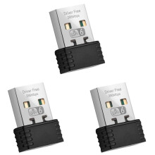 3X Wireless WiFi 6 Adapter AX286 802.11Ax 2.4GHz Free Driver USB Network Card for Win7/10/11 Computer WiFi Receptor