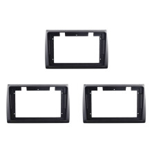 3X 2Din Car Radio Fascia for Stilo 01-10 DVD Stereo Frame Plate Adapter Mounting Dash Installation Bezel Trim Kit