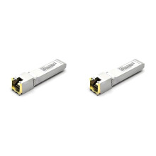 2X SFP+ Module RJ45 GBIC 10G Connector SFP Copper Cable SFP 10G Electrical Port Optical Module Ethernet Port