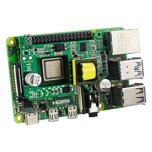 3X per Raspberry Pi 4B Modulo POE Power al Ethernet IEEE 802.3Af  Standard POE Hat per Raspberry Pi 4 Modello B / 3B + 1