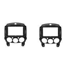 2st 9 Inch Auto Frame Fascia Adapter voor  2 Demio 2007-2014 Android Radio Dash Montagepaneel Kit