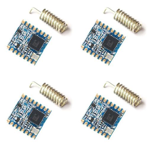 4X Lora Module SX1276 Wireless Transceiver Module Spread Spectrum Long-Range Wireless Communication(915Mhz)