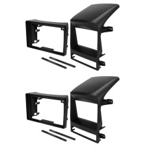 2sets 9 Inch Auto Fascia voor  CAPTIVA 2009-2012 2Din Fascia Audio Fitting Adapter Panel Frame Kit Auto Accessoires