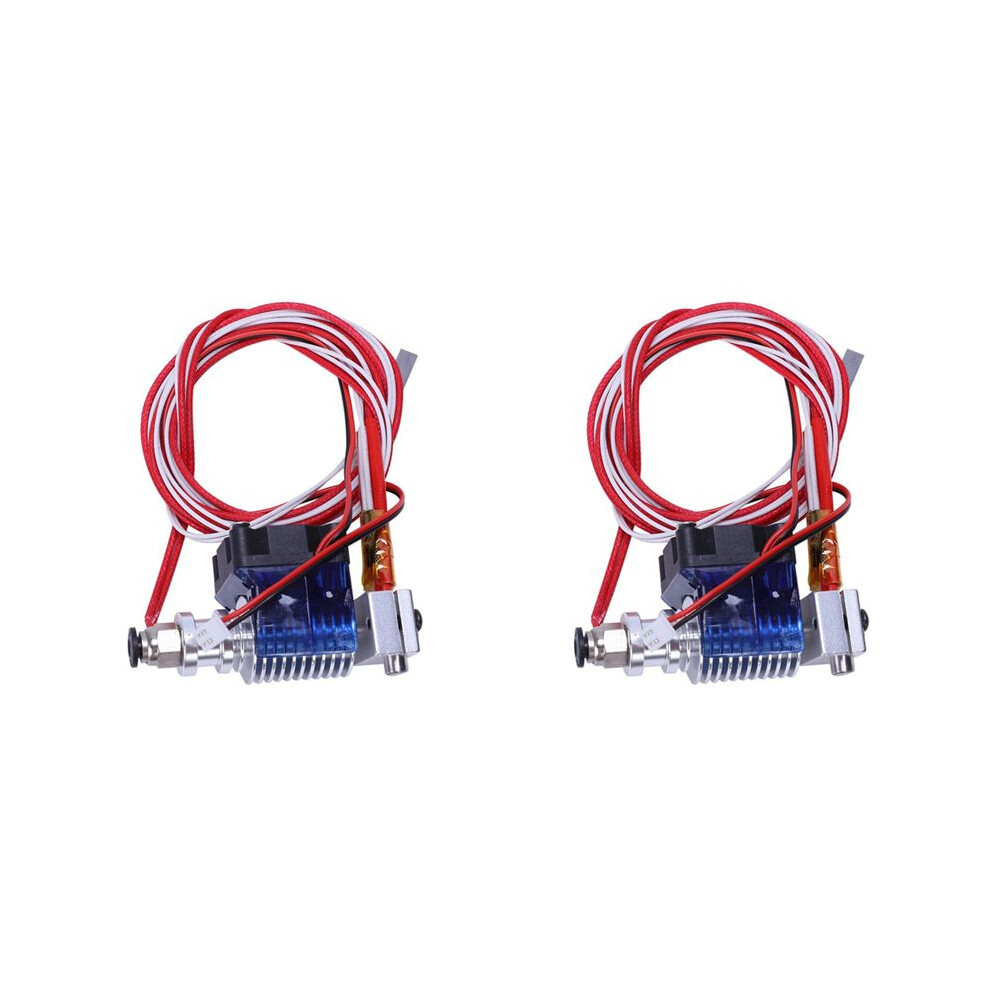 2X 3D Printer Hotend J- Nozzle Cooling Fan For Filament: 1.75Mm Nozzle: 0.4Mm 4713359040158