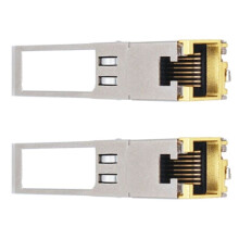 2X 2.5G SFP 2500M Optical Port Turn to RJ45 Ethernet Port Gigabit 1000M Transceiver Module 100 Meters Transmission