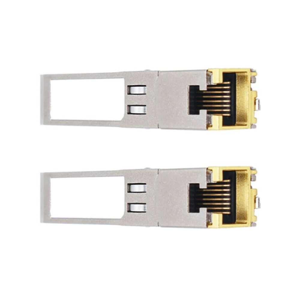 2X 2.5G Sfp 2500M Optical Port Turn To Rj45 Ethernet Port Gigabit 1000M Transceiver Module 100 Meters Transmission 6032845791489