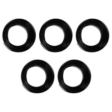 5X Filament pour Stylo D'Imprimante 3D 1,75 mm Pla 10 M (Pla Noir)