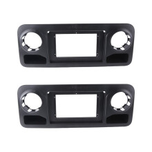 2pcs 10.1 Inch Fascia Radio Panel for Sprinter 2018+ Dash Kit Install Facia Console Bezel Adapter Plate
