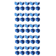 50pcs 3D Printer Parts Aluminum Stepper Driver Heatsink for TMC2100 LV8729 TMC2208 TMC2130
