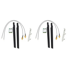 2X 1730Mbps for Dual Band AC 9560 Desktop Kit 5.0 802.11Ac M.2 CNVI 9560NGW Wifi Card with Antenna