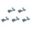 Waveshare PoE HAT(E) for Raspberry Pi Ethernet Power over Expansion Board for Raspberry Pi 3B+/4B for IEEE 802.3Af 5PCS 1