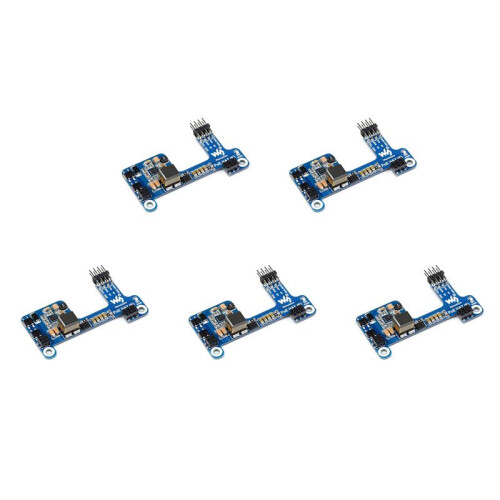 Waveshare PoE HAT(E) for Raspberry Pi Ethernet Power over Expansion Board for Raspberry Pi 3B+/4B for IEEE 802.3Af 5PCS